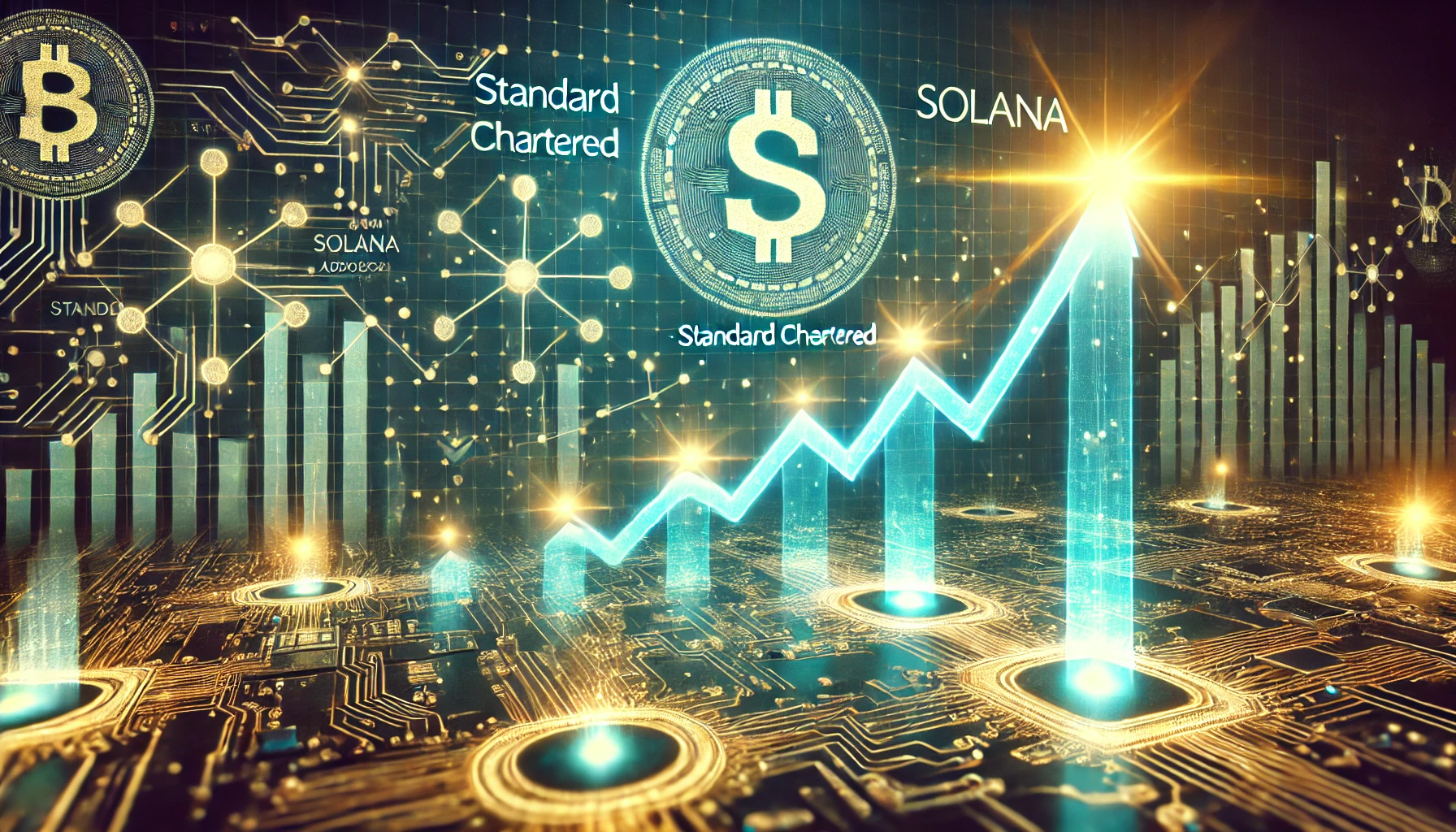 Standard Chartered Predicts Solana to 5X by 2025 As Active Addresses Boom