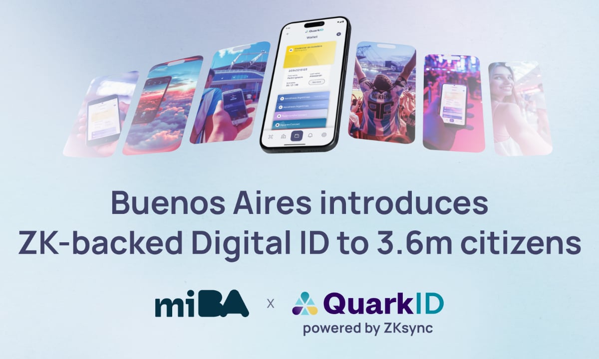 Buenos Aires Sets Global Precedent by Empowering 3.6 Million Citizens with Blockchain-based Digital Identity on miBA platform